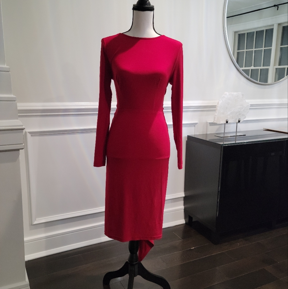 NWT Abyss by Abby Red Halle Dress Size Small
